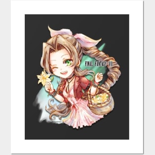 Final Fantasy 7 Remake Aerith Gainsborough Posters and Art